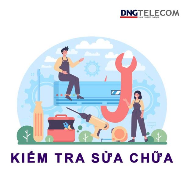 Nhân công kiểm tra sửa chữa camera